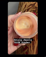 Swirly Pearly Glow ("Creamsicle")