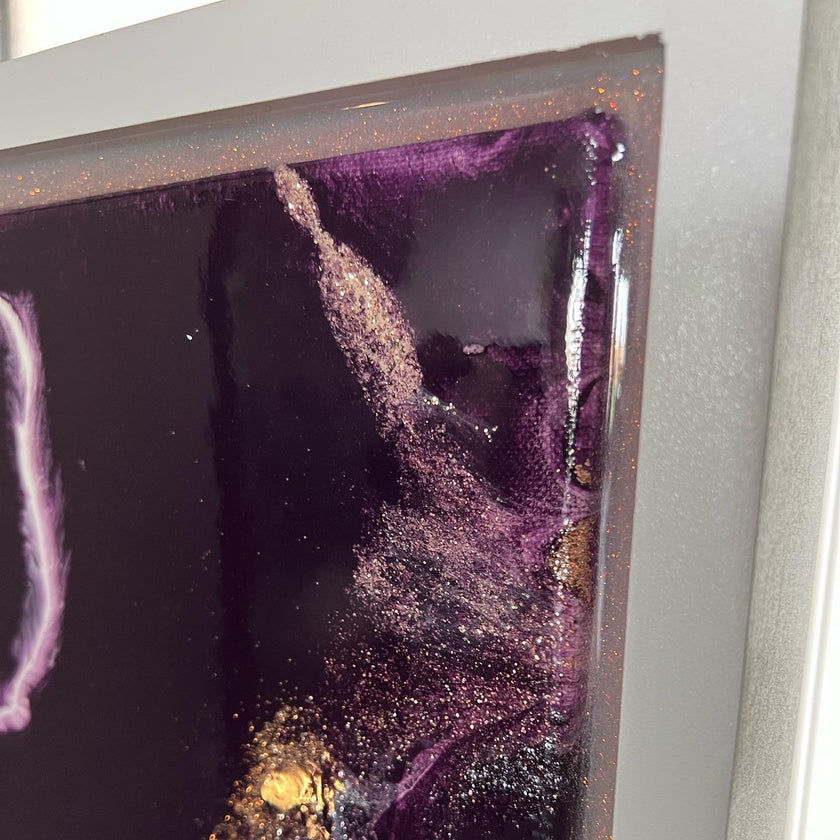 “Amethyst Falls” (2ft. x 4ft.)