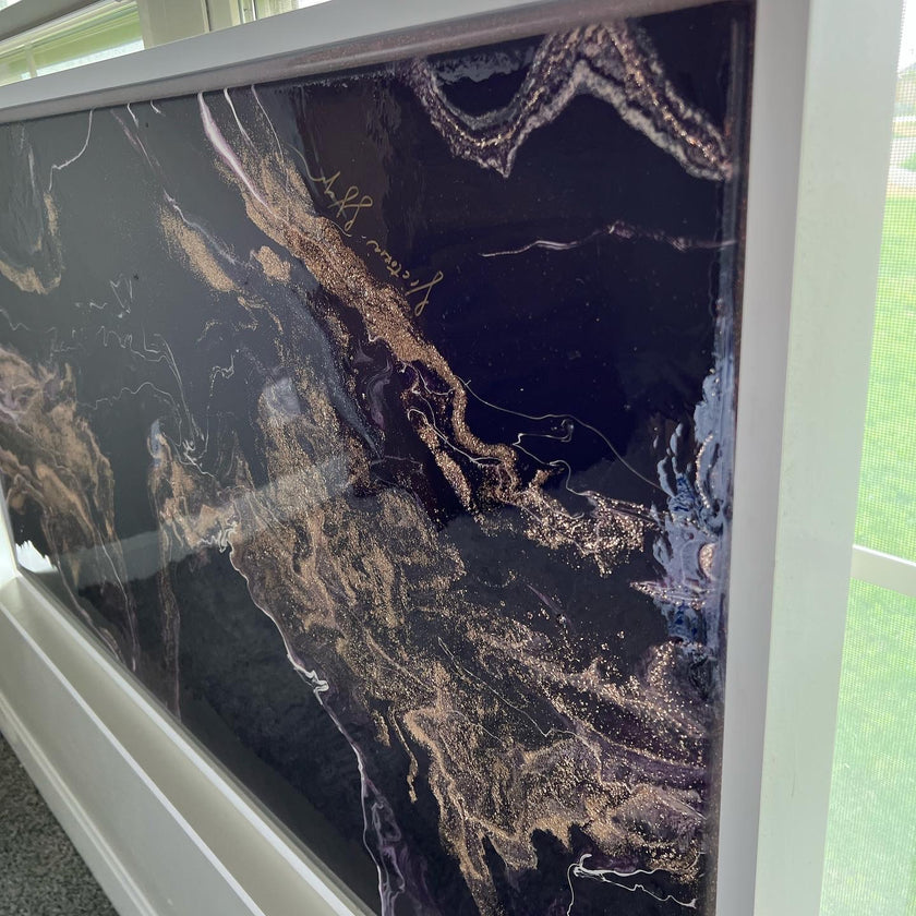 “Amethyst Falls” (2ft. x 4ft.)