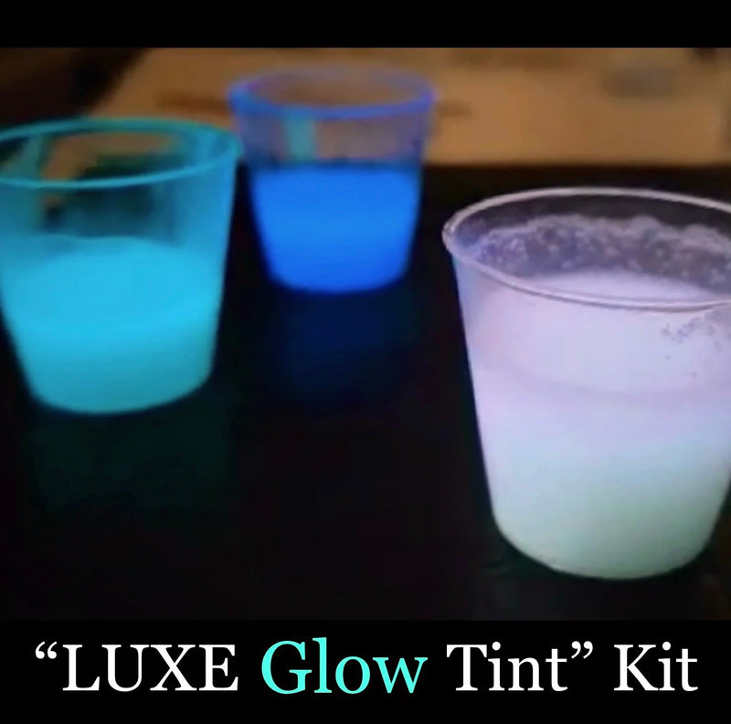 4 pc. Glow Tint Kit (Non sinking- perfect for molds & deep pours)