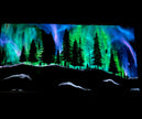 SOLD “Alaska Sky” Glowing Canvas (2ft. x 4ft.)