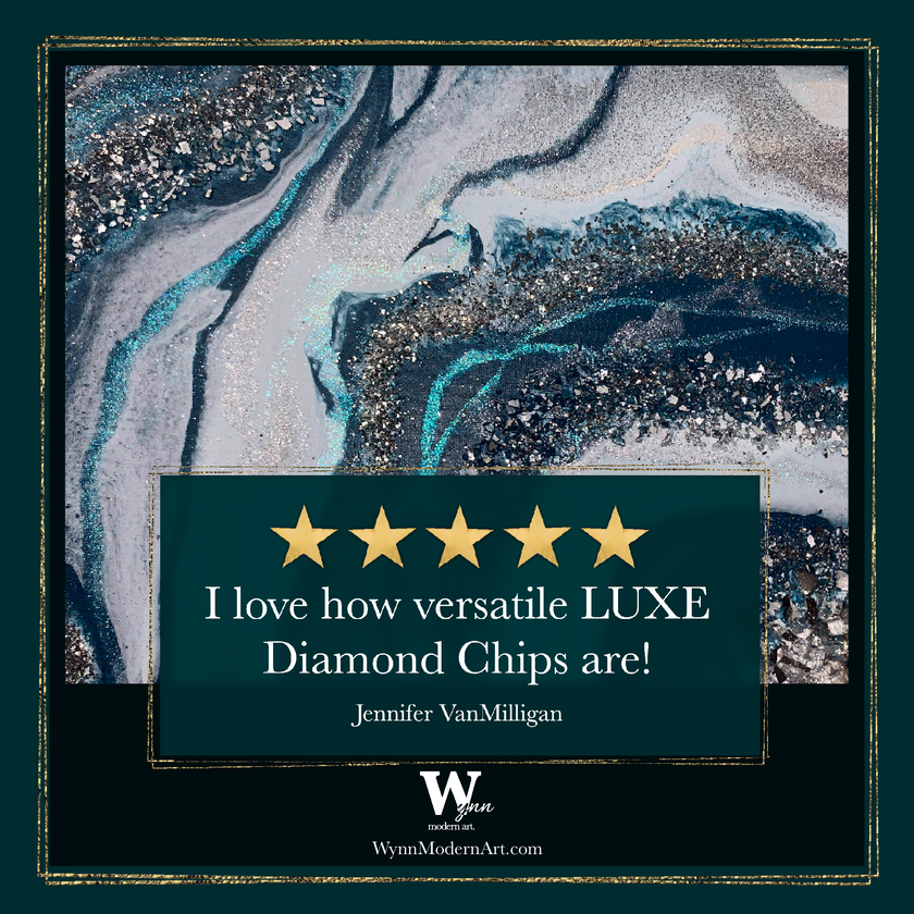 Diamond Chips (Silver Micro Mirror)