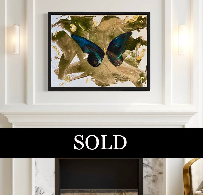 SOLD “She’s Free” Glowing Canvas