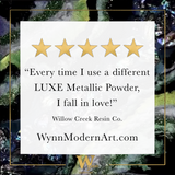 Teal Island LUXE Powder for Art (Metallic)