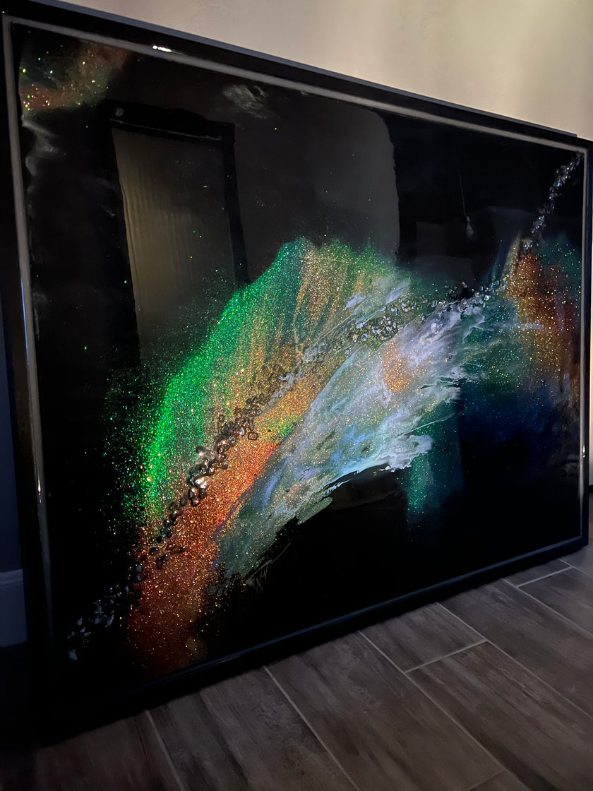 “Walk With Me” Glowing Art (4ft. x 5ft.)