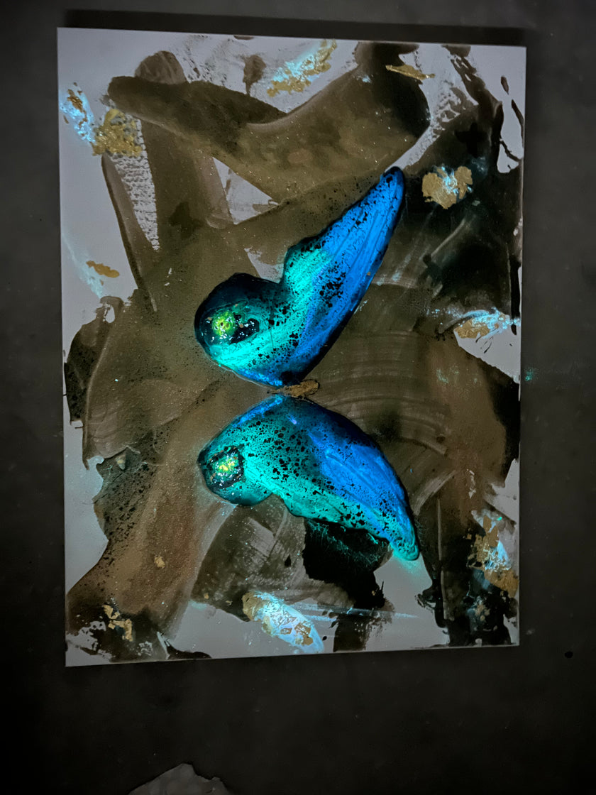 SOLD “She’s Free” Glowing Canvas