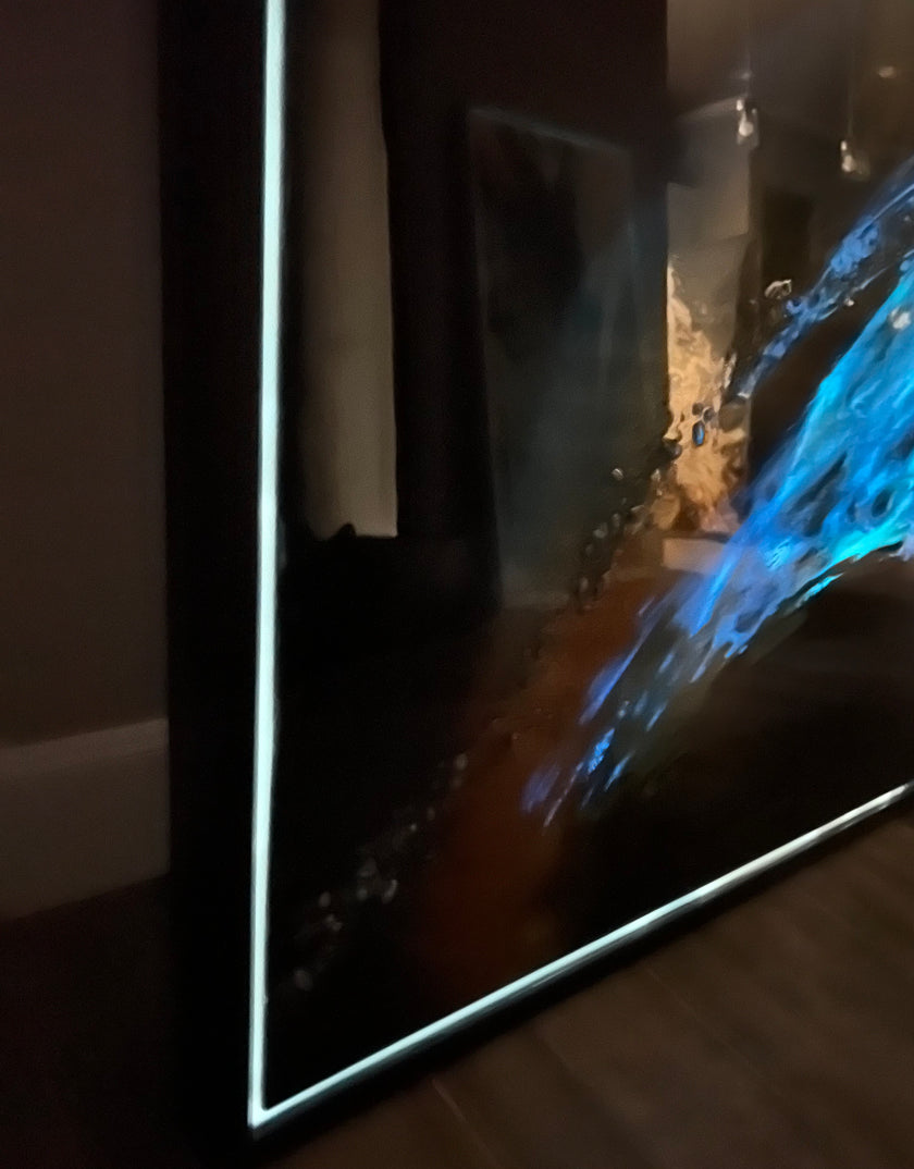 “Walk With Me” Glowing Art (4ft. x 5ft.)