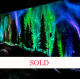 SOLD “Alaska Sky” Glowing Canvas (2ft. x 4ft.)