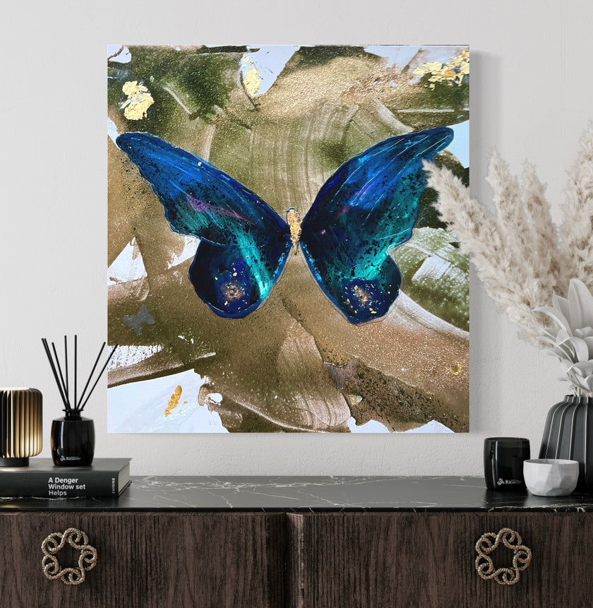 SOLD “She’s Free” Glowing Canvas