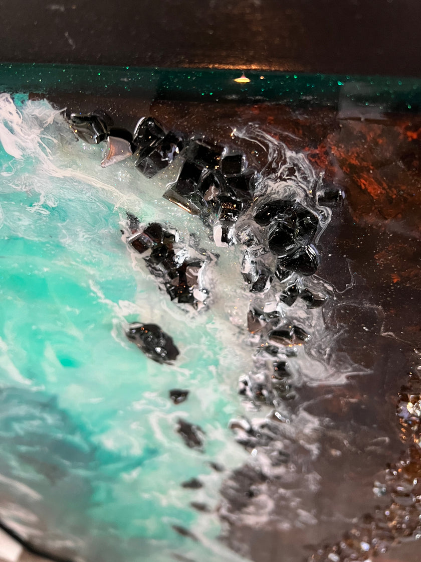 “Cliffs Of Life” (26” x 38”)