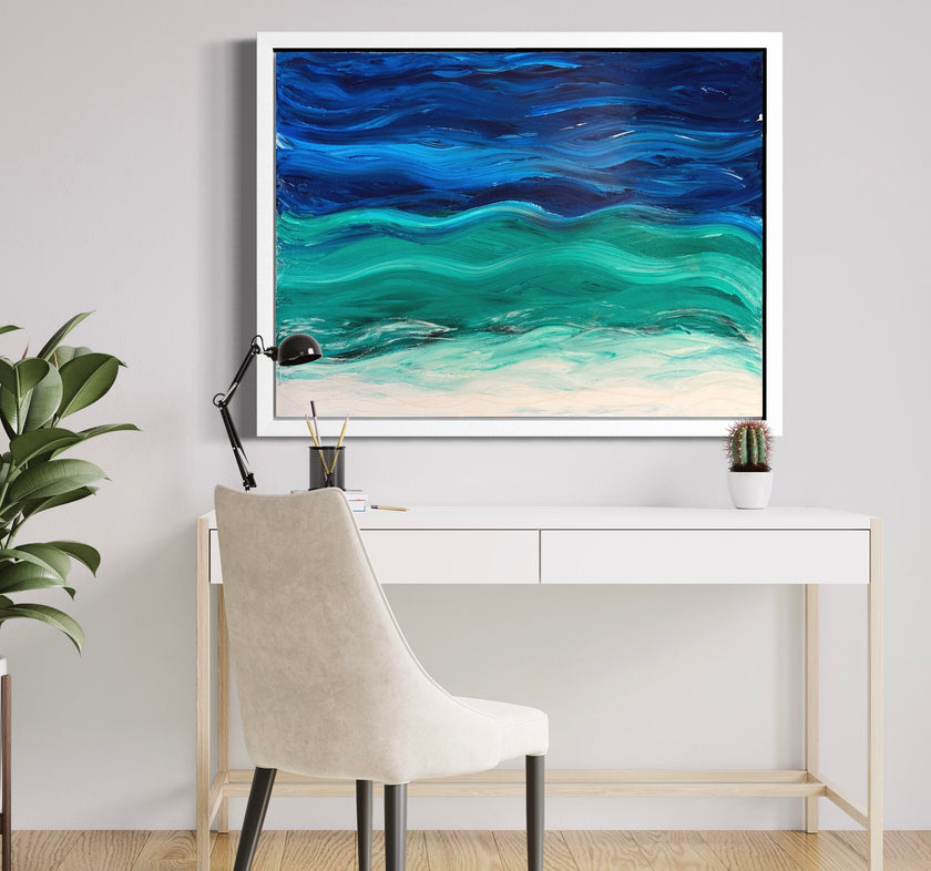 “My Paradise” Glowing Canvas (30” x 40”)