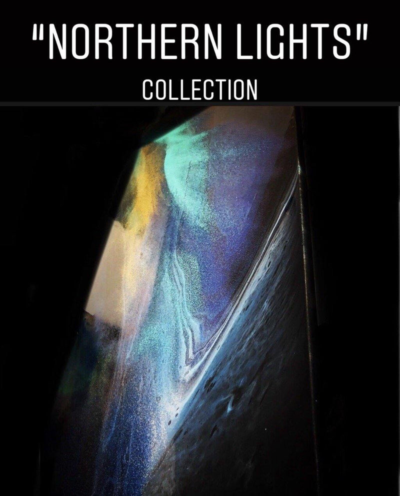 Northern Lights- Solar Purple (Color Shifting) - WYNN modern art.