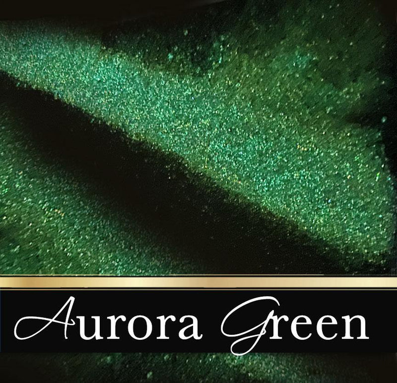 Northern Lights- Aurora Green (Color Shifting) - WYNN modern art.