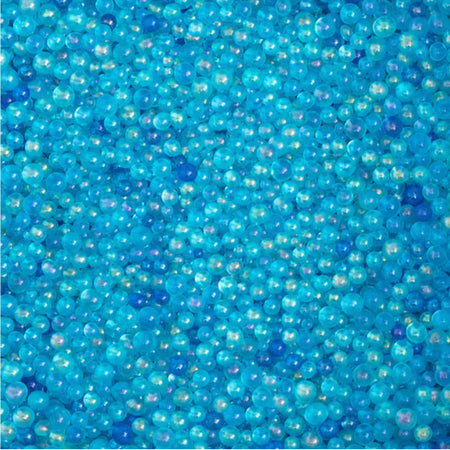 3D Bubbles “Blue Iridescent” (Glass)