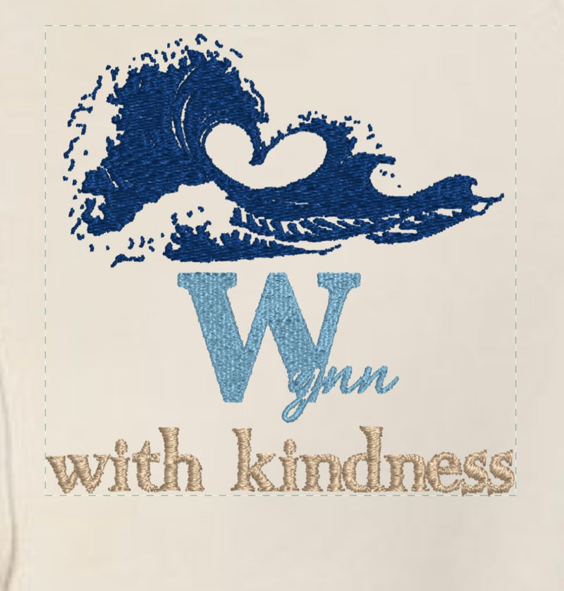 Wynn With Kindness Women’s Raglan Hoodie (Crème)