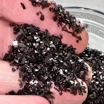 Diamond Chips (Black Micro Mirror)