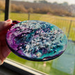3D Bubbles “Clear Iridescent” (Glass)